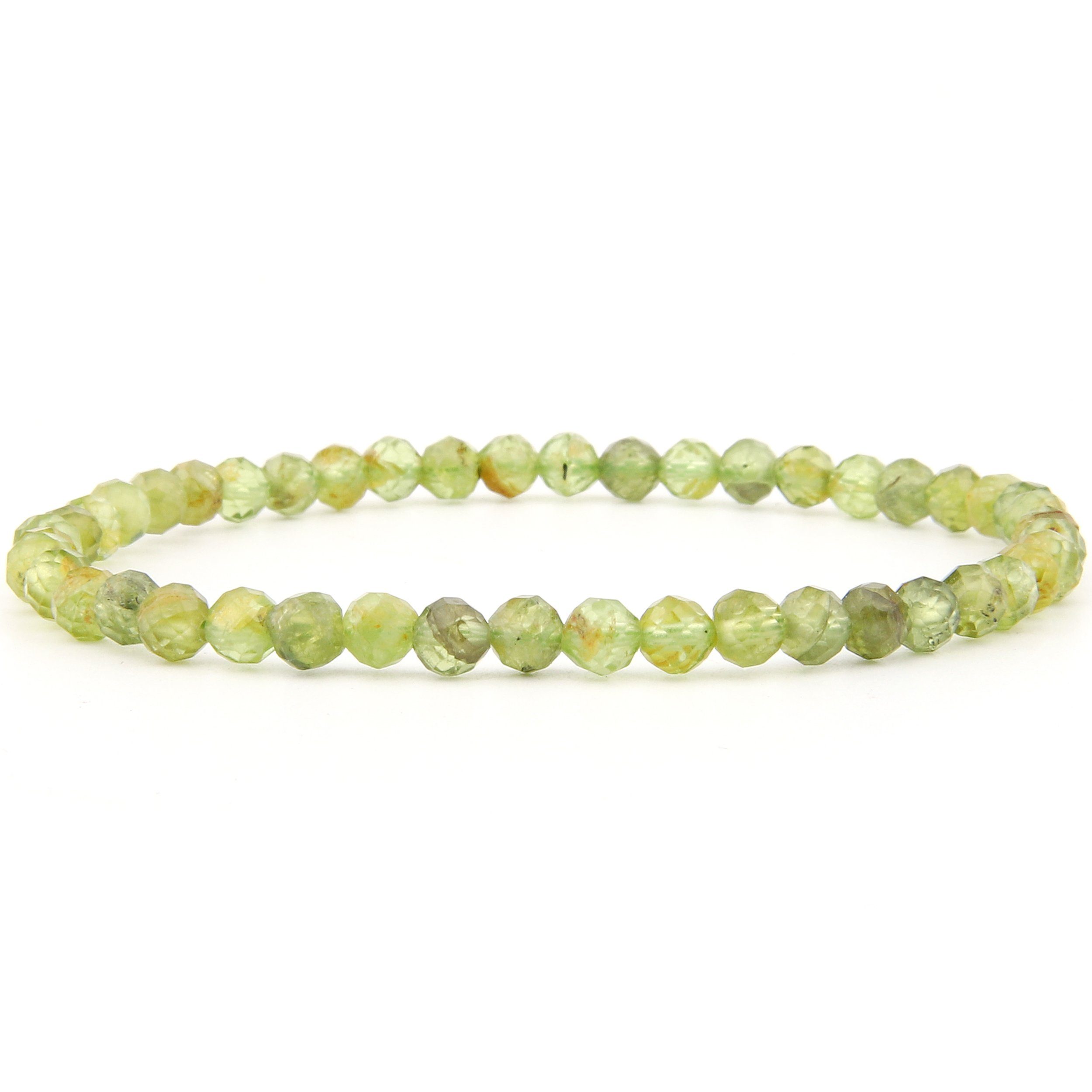 Vascavi Armband facettiert Peridot mm, Edelstein, Germany, 4 Chakrastein, Perlenarmband Made in Naturstein