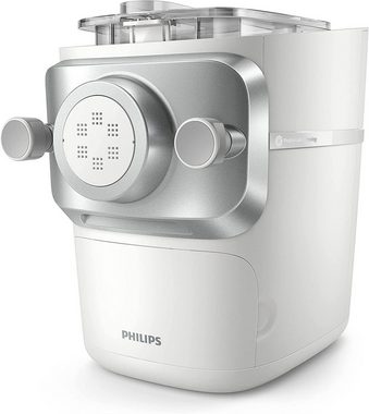 Philips Nudelmaschine Serie 7000,Weiß,Nudelmaschine,Elektrisch,Nudel Maschine,Pastamaker, 200,00 W, Pasta Maschine,Nudel herstellen,mit Formscheiben,Nudelmaschinen