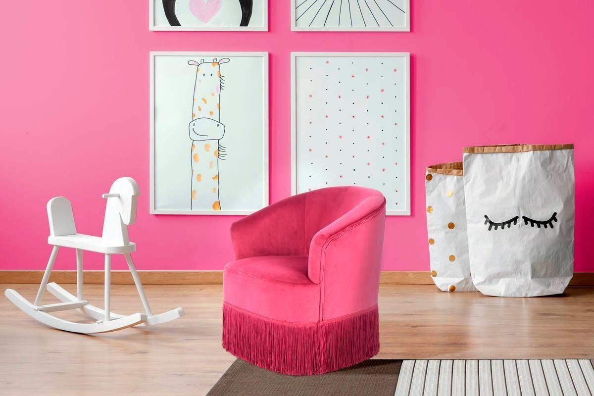 Kayoom Sessel Kinderstuhl Alfred 225, Kindersessel (1-St), samtweicher Bezug, gemütlicher Sitz, samtweicher Bezug