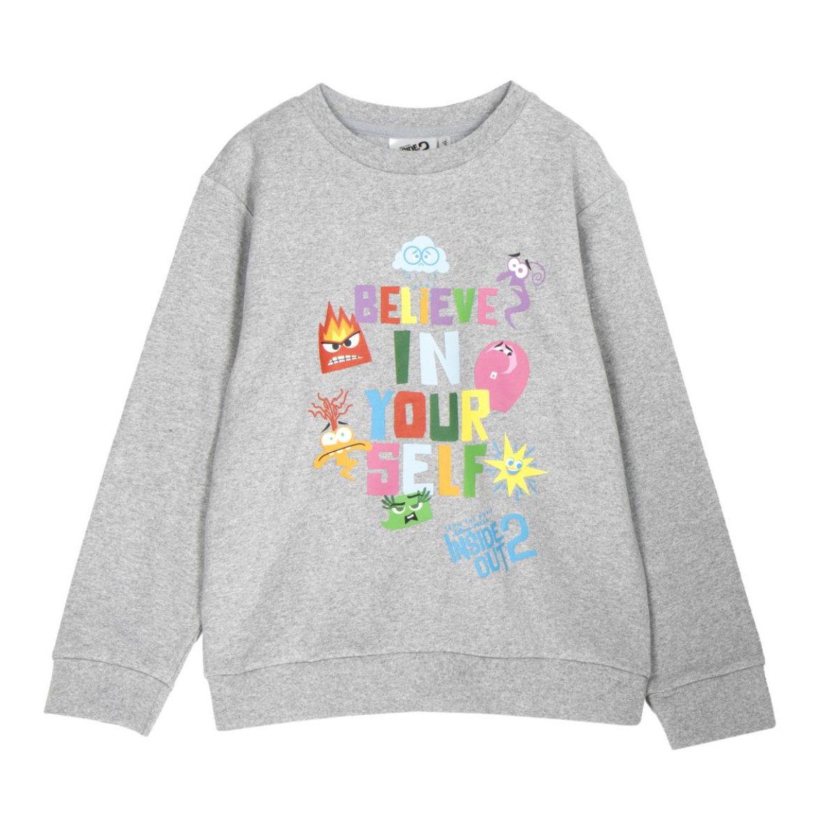 Sweatshirt Disney Pixar Inside Out Kinder Sweatshirt Baumwoll-Mix kuschelig warm