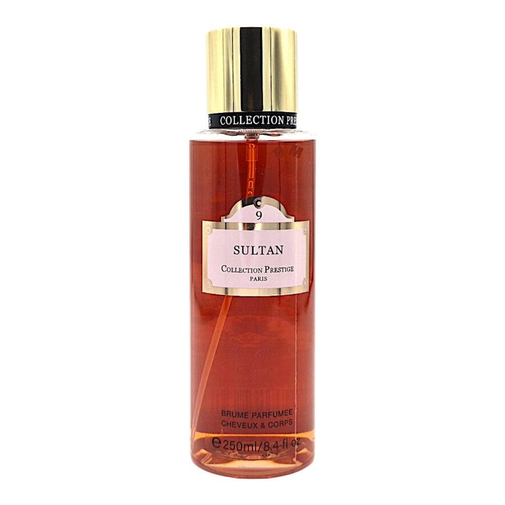 Collection Prestige Duft-Set Sultan 9 Körperspray Parfumnebel 250 ml + Parfümzerstäuber (leer)