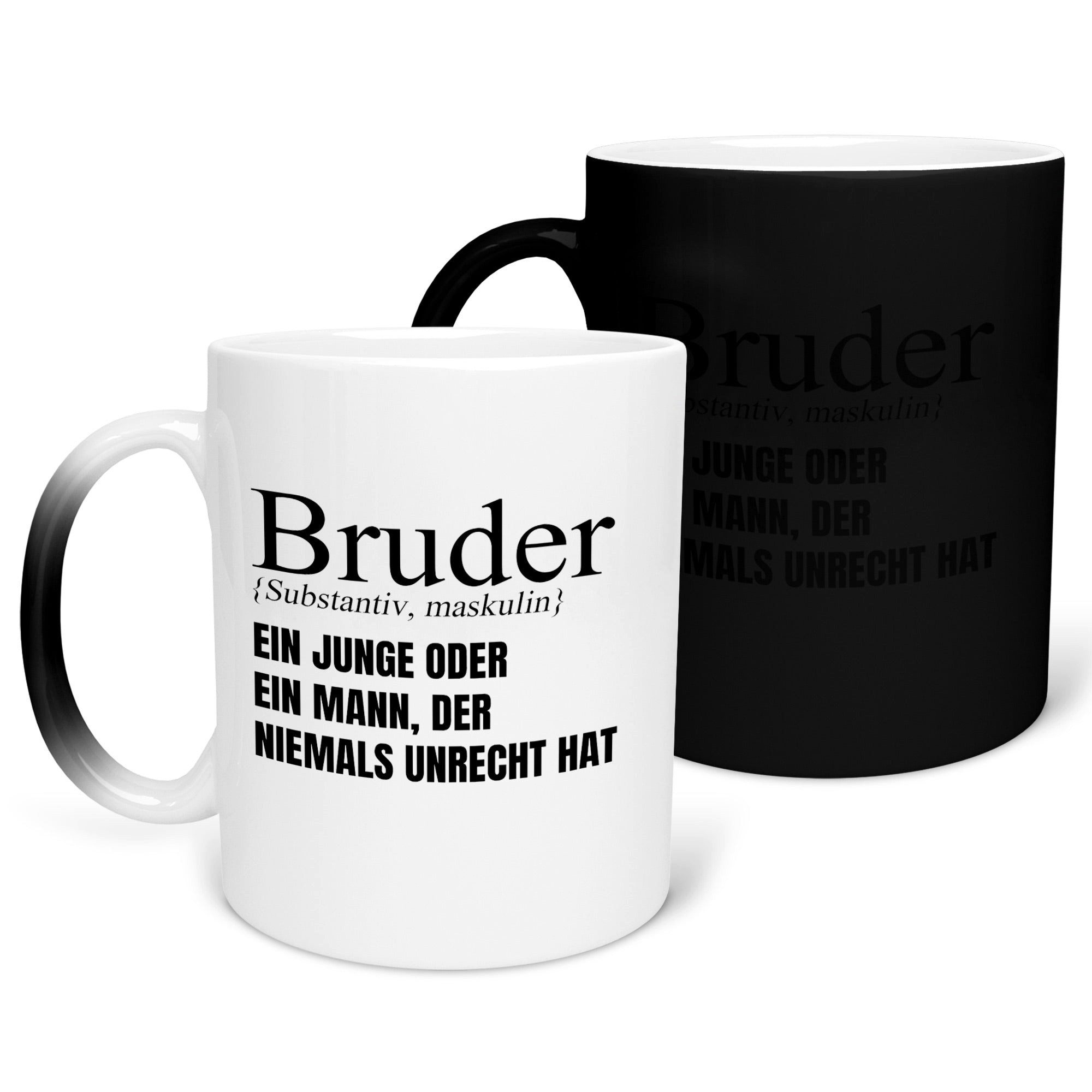 Tasse Bruder Geschenk Geburtstag Weihnachten Geschwister Jungs Männer Haferl