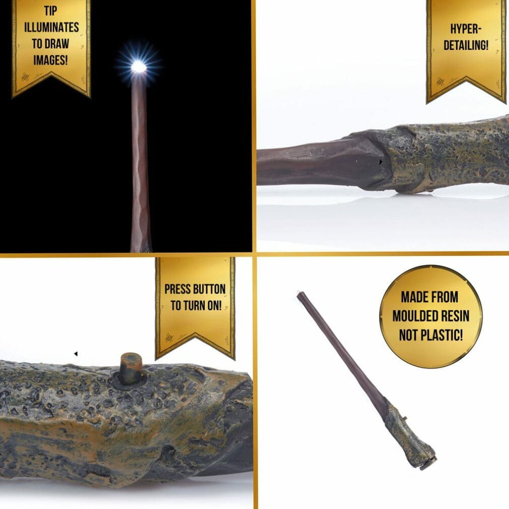 Wow! Stuff Zauberstab Harry Potter Lichtmaler Zauberstab Ron 18 cm