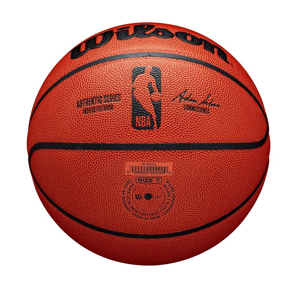 Wilson Basketball Basketball NBA Authentic Indoor/Outdoor, Für Schulen, Vereine und Freizeitzentren für in- und outdoor
