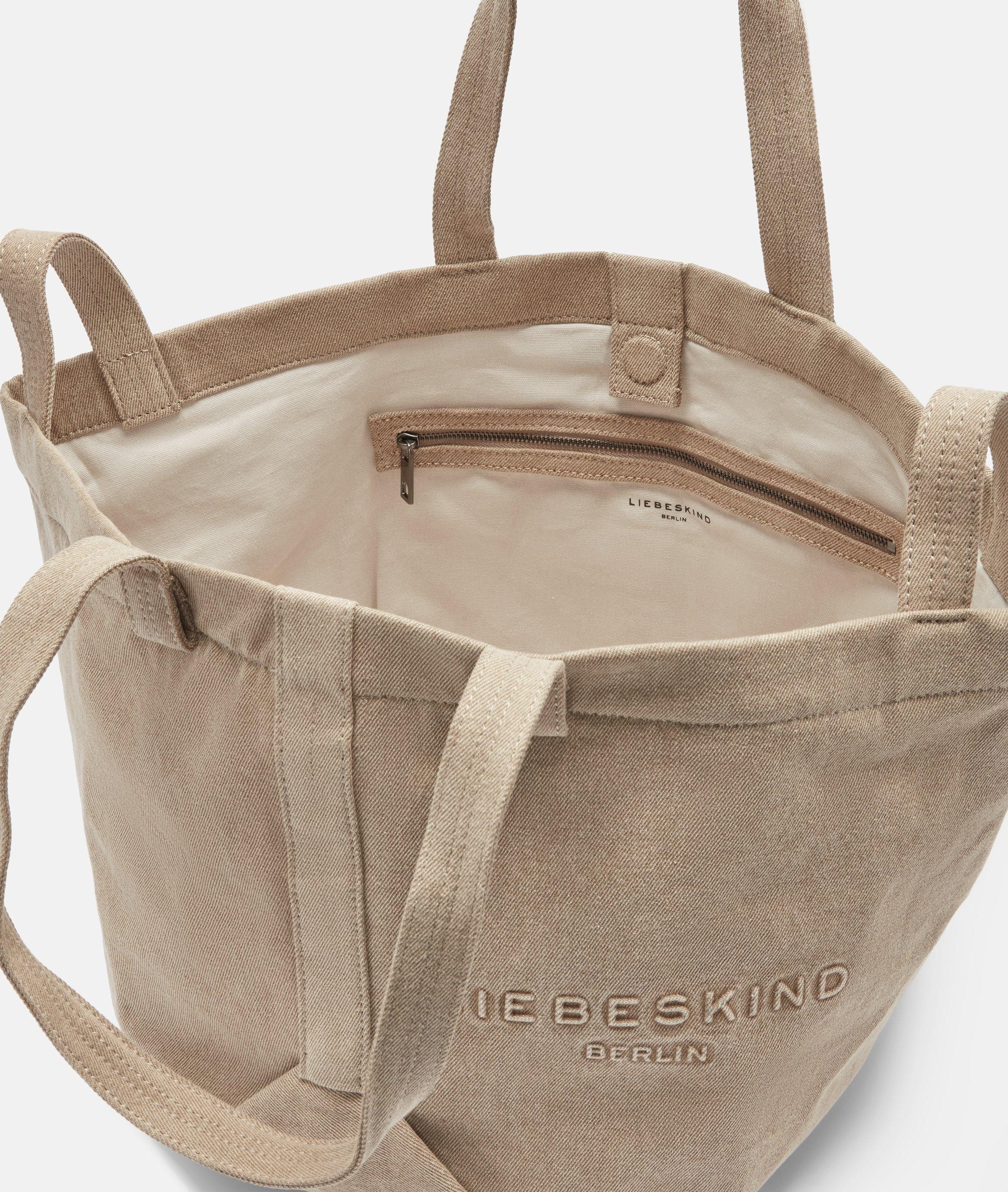 Liebeskind Berlin Shopper Elvira Shopper M, Shopper aus Denim