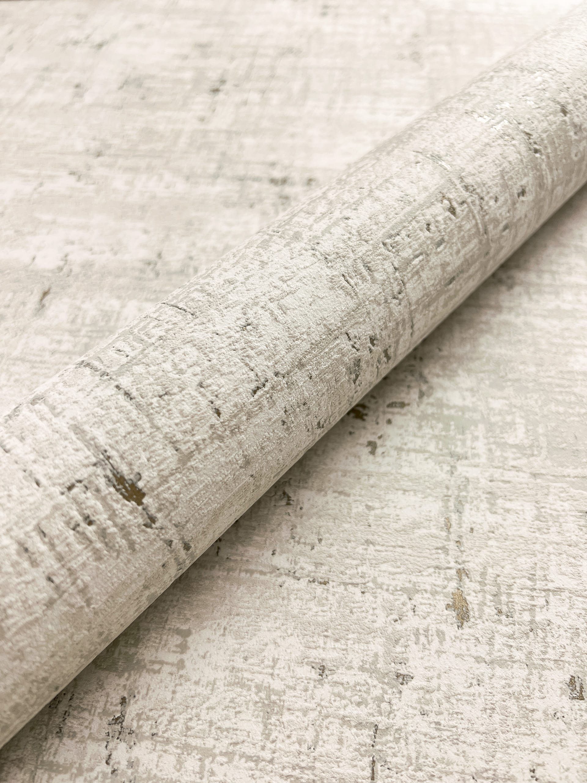 Newroom Vliestapete, Taupe Tapete Modern Used-Look günstig online kaufen