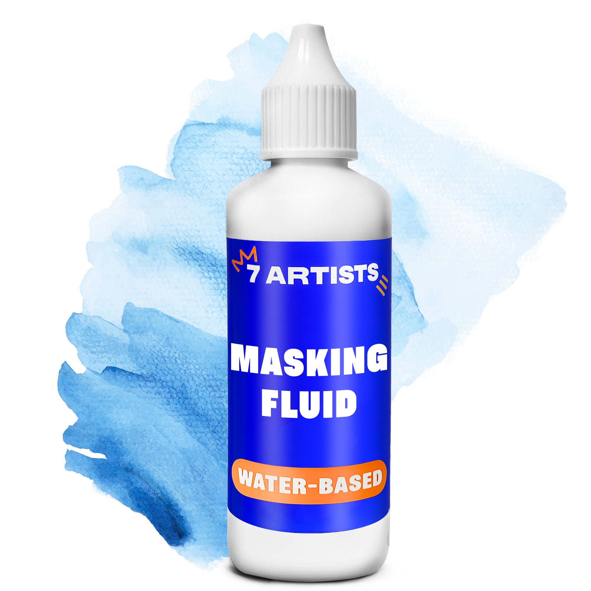 7 Artists Aquarellfarbe 7 Artists Maskierflüssigkeit Rubbelkrepp - Aquarell Masking Fluid, 30 ml, 80 ml, 125 ml
