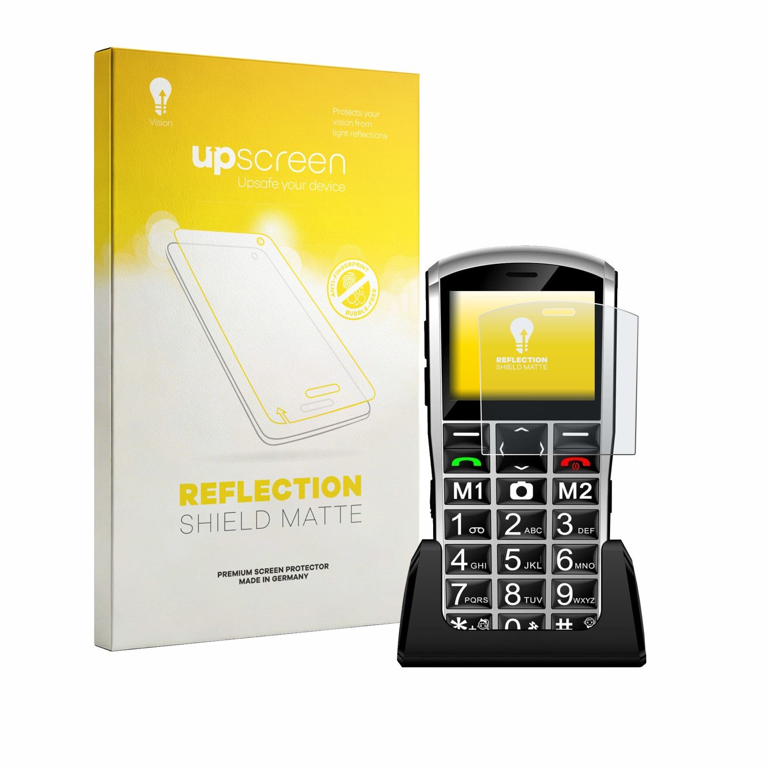 upscreen Displayschutzfolie Schutzfolie für Artfone A400 Pro 4G, Displayschutz Schutz Folie Matt Entspiegelungsfolie