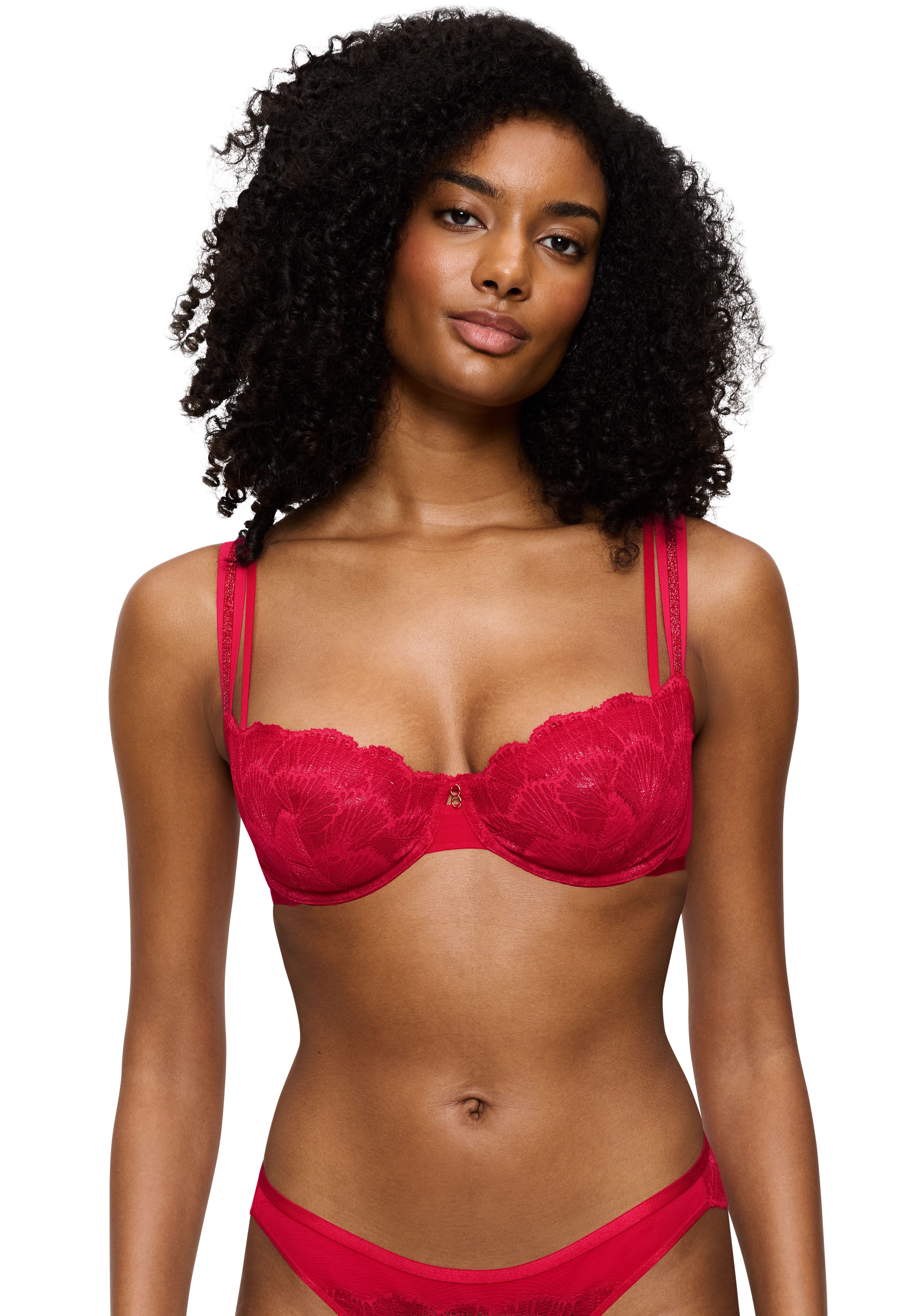 Triumph Bügel-BH Palina Moonlight Kiss Spitze, Glitzergarn, ergonomisch geformte Bügel, weich, elastisch