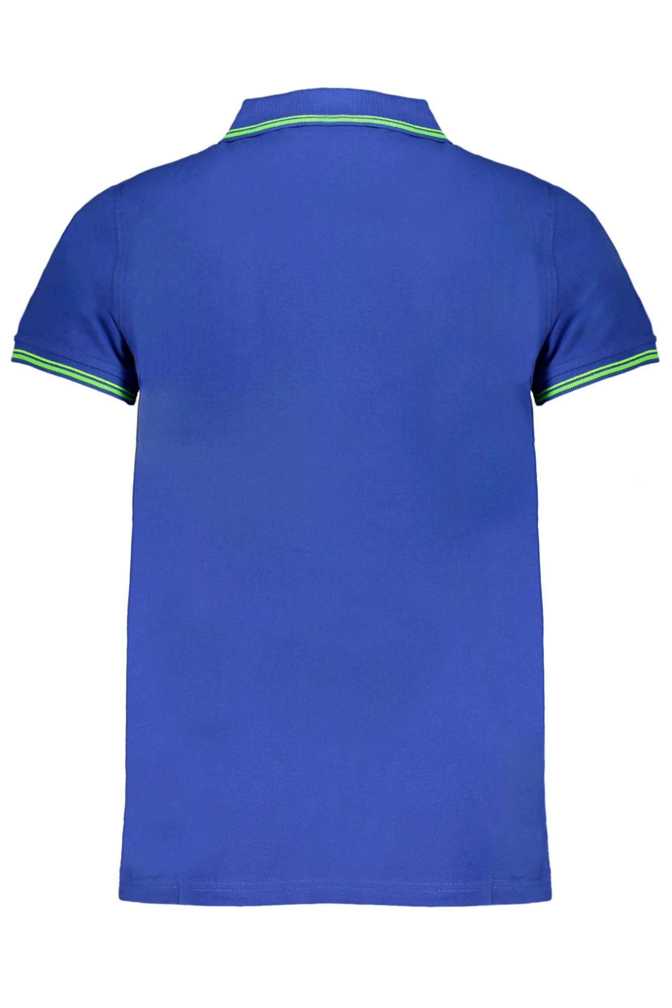 NORWAY 1963 Poloshirt Herren Kurzarm-Polo Blau mit Kontrastdetails und