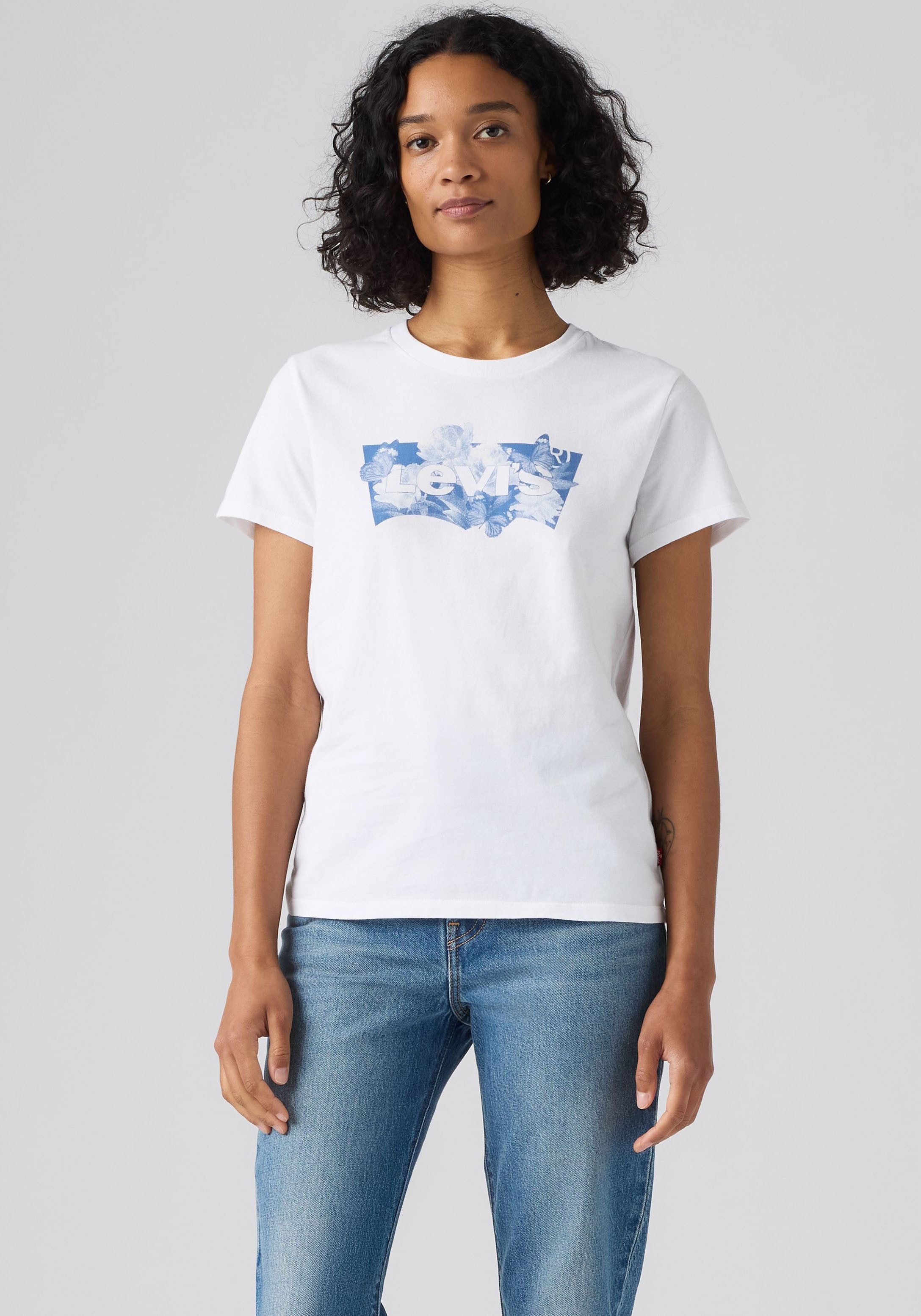 Levi's® T-Shirt LSE THE PERFECT TEE mit Logodruck
