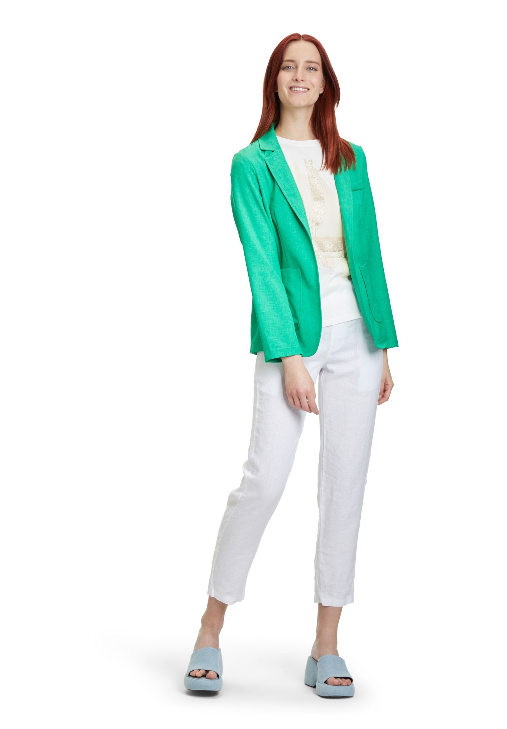 Cartoon Steppjacke Casual-Blazer