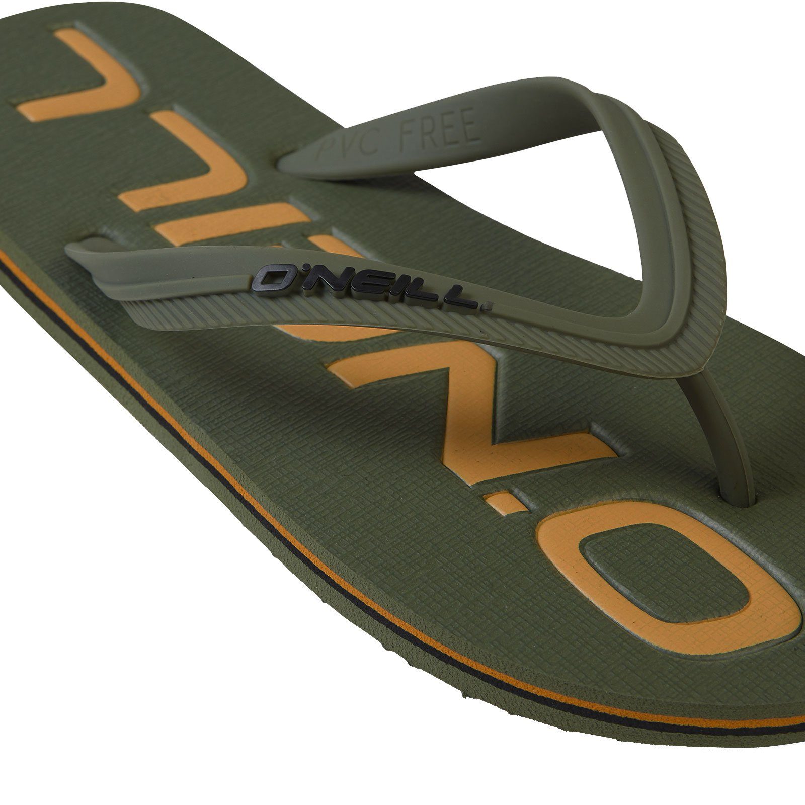 O'Neill Profile Logo Sandals Zehentrenner mit plakativem Logo auf dem Fußbett