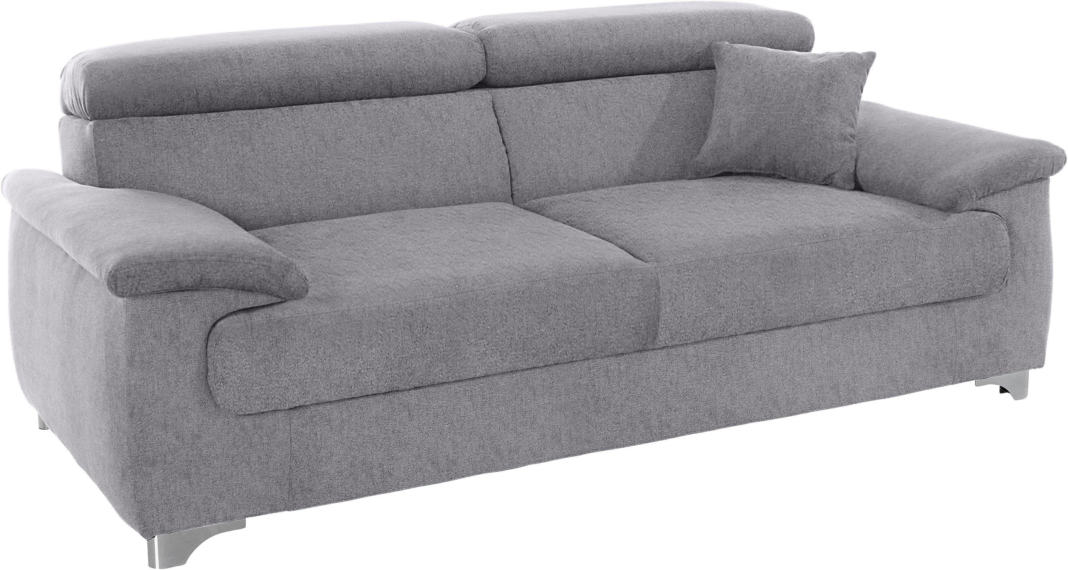 DOMO collection 2,5-Sitzer "Mira inklusive Kopfteilverstellung für mehr Woh günstig online kaufen