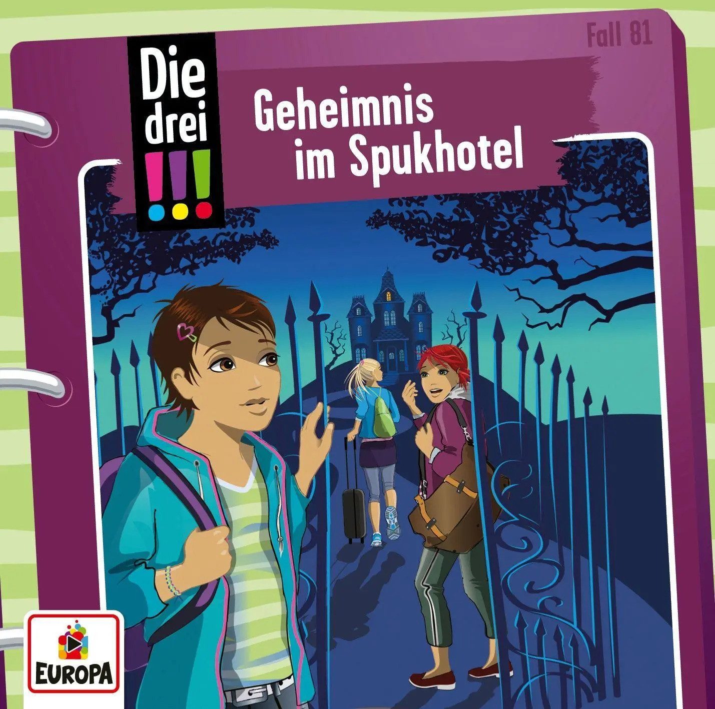 Hörspiel Die drei !!! 81: Geheimnis im Spukhotel