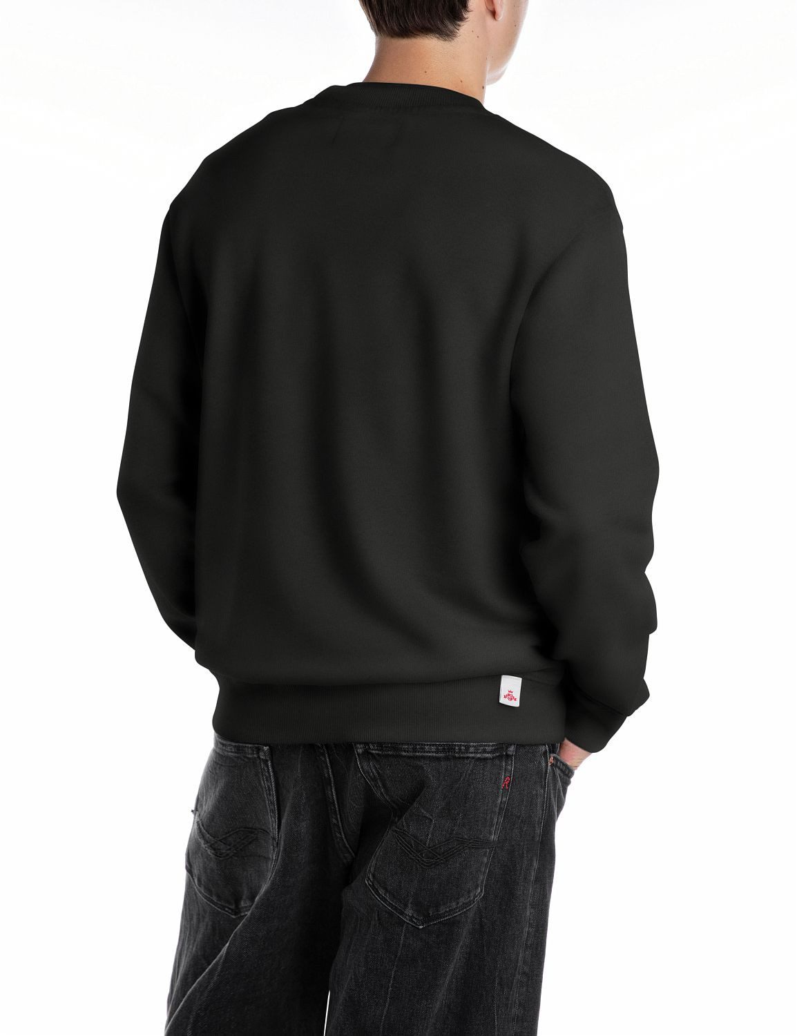 Replay Sweatshirt mit Stickerei auf der günstig online kaufen