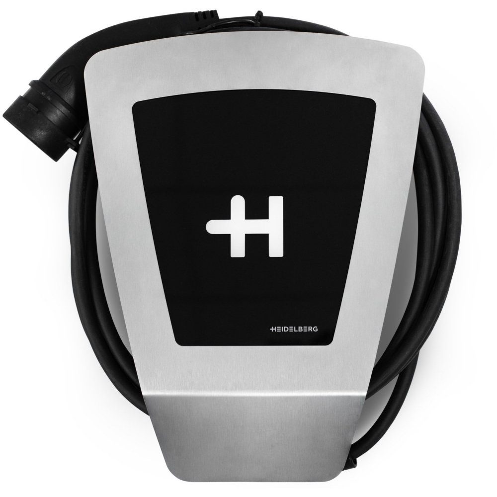 Elektroauto-Ladestation Wallbox Energy Control Typ 2 7,5 m - Ladestation - schwarz/silber