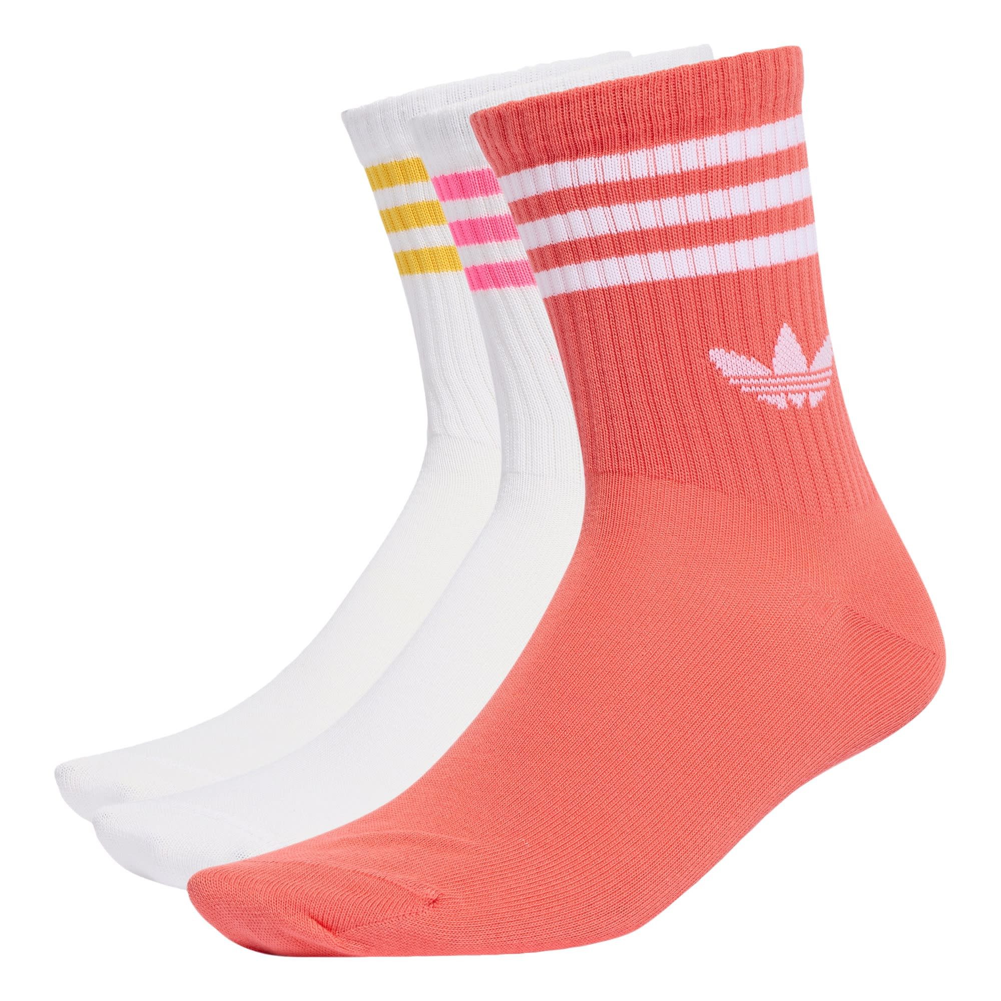 White / Lucid Pink / Preloved Scarlet