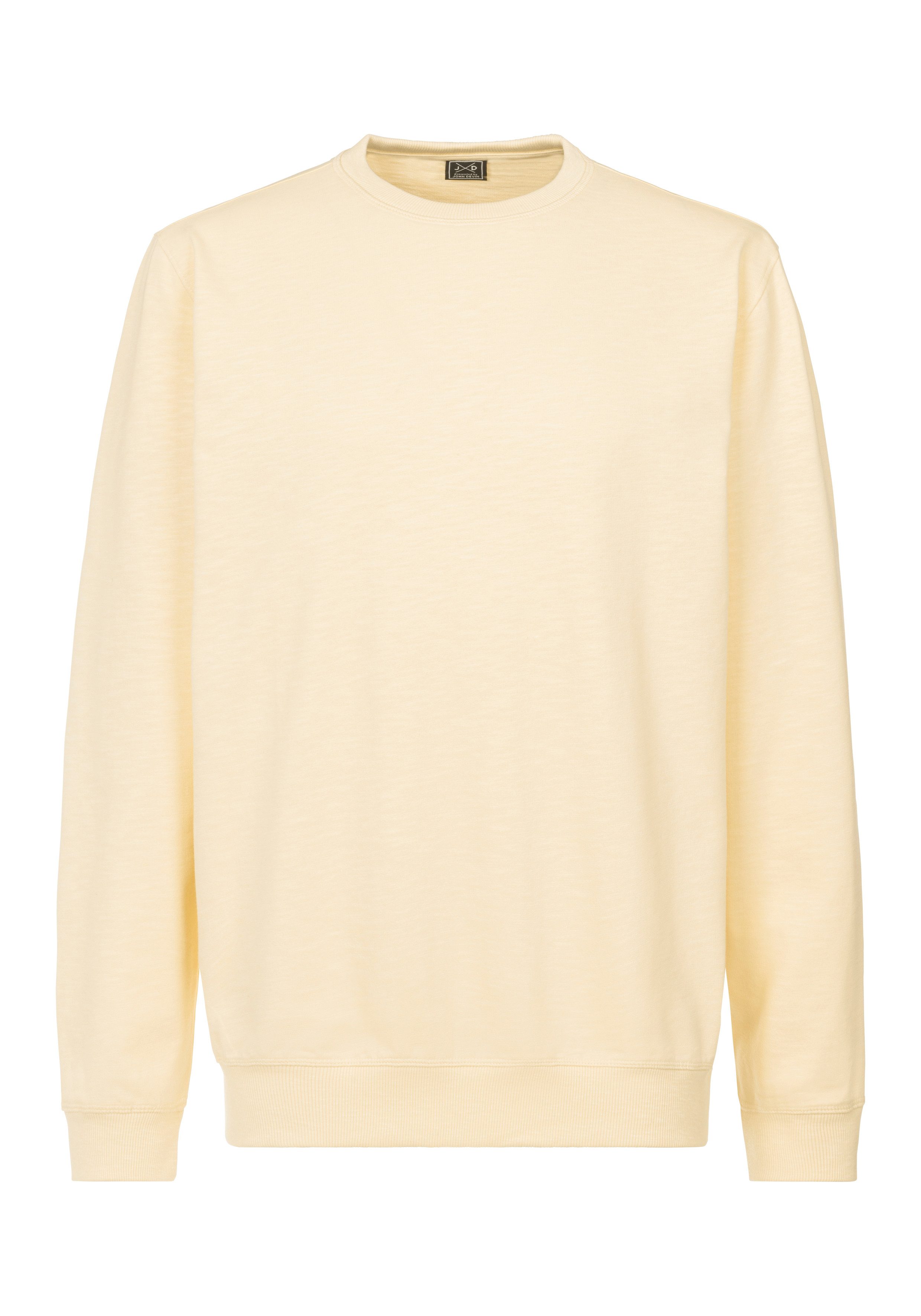 John Devin Langarmshirt bis Größe 5XL in Struktur-Qualität und in modischen Farben – Bild 2 von 5