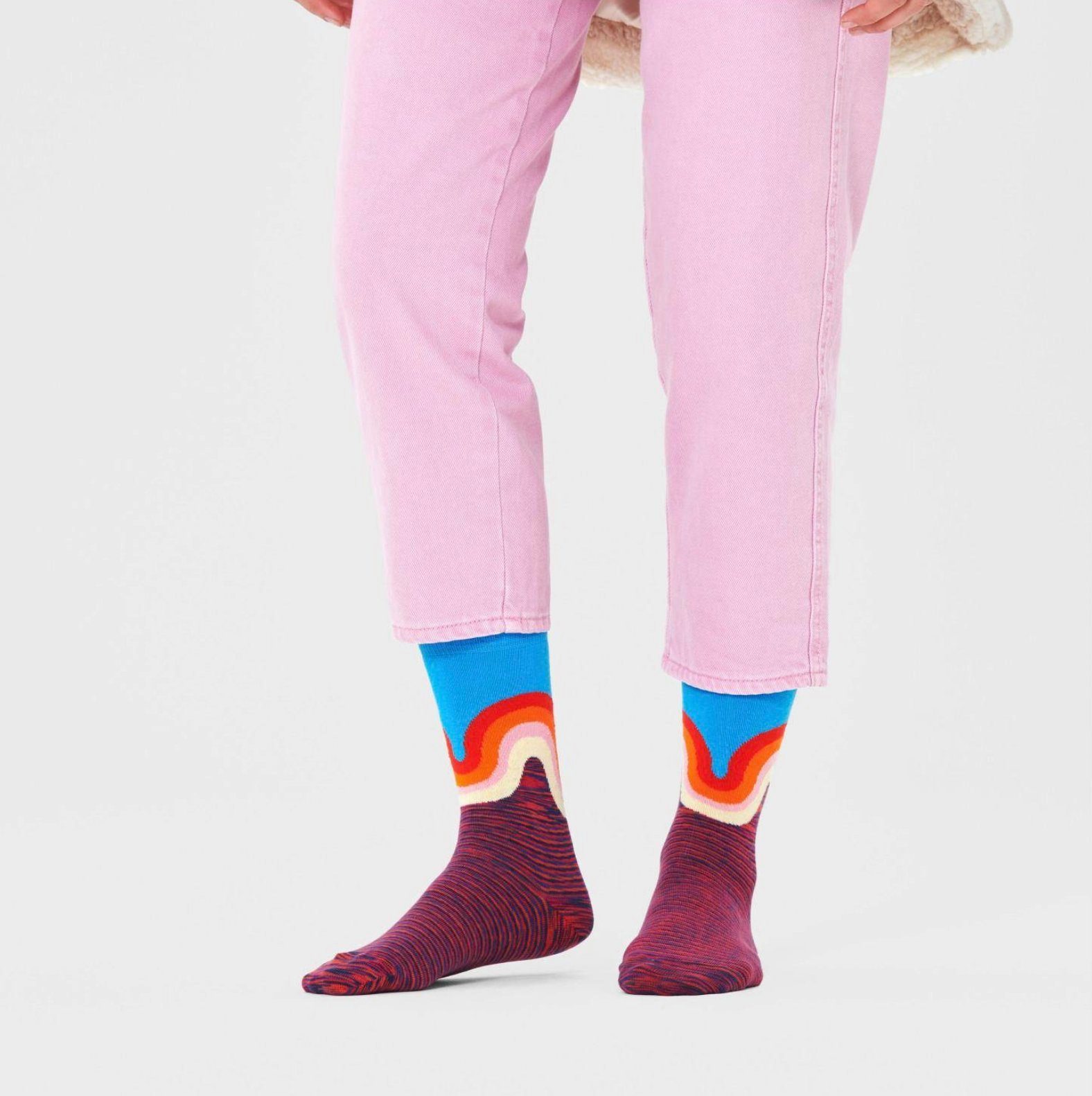 Happy Socks Socken Jumbo Wave Socken günstig online kaufen