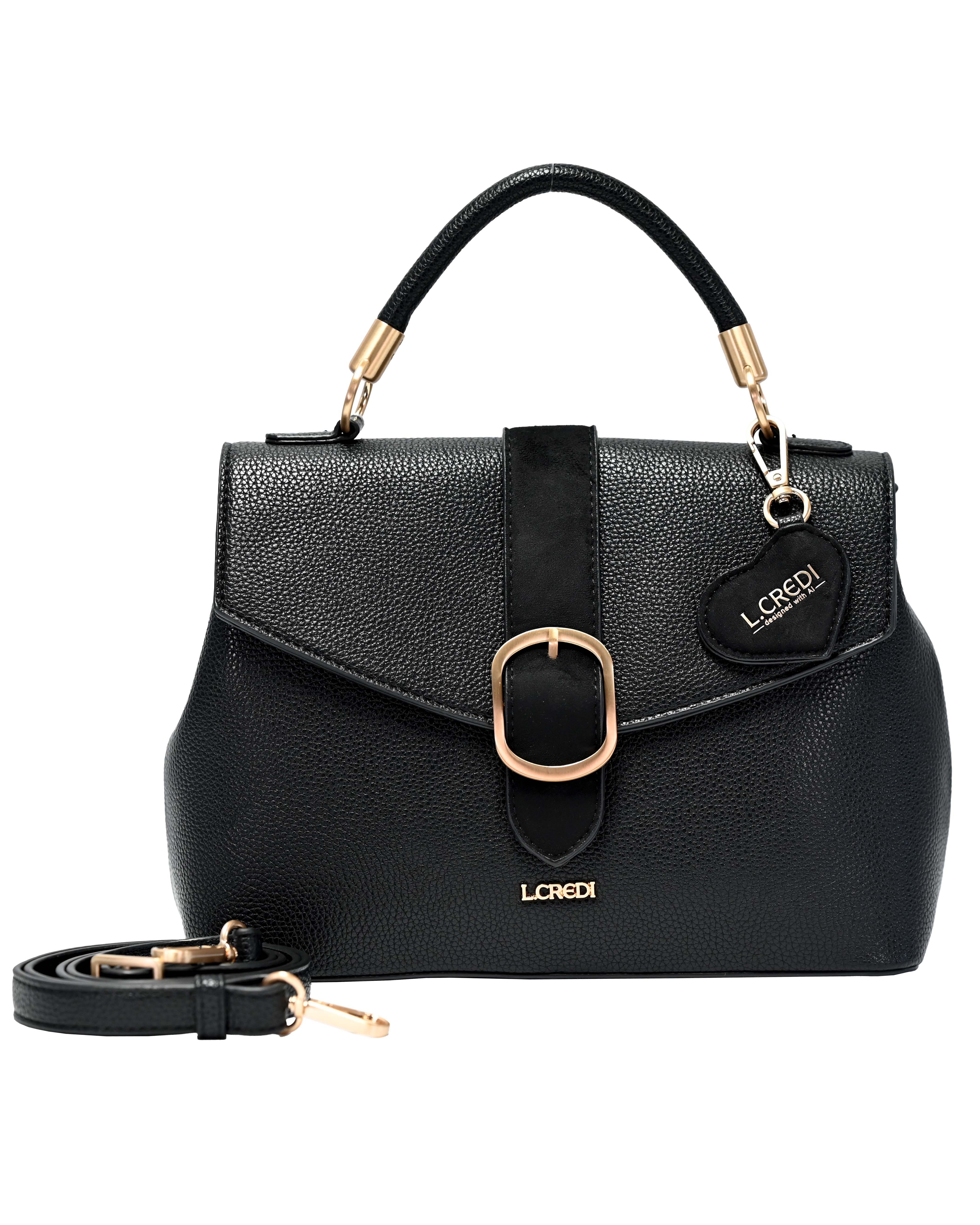 L. CREDI Henkeltasche SOLENN.ai Satchel, vegan