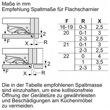 BOSCH Einbaukühlschrank Serie 4 KIL42VFE0, 122,1 cm hoch, 54,1 cm breit