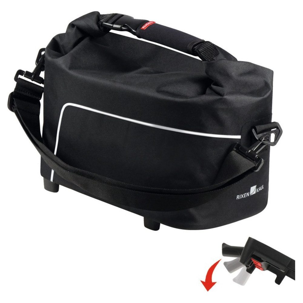 KlickFix Fahrradtasche Rackpack Waterproof mit Bodenkupplung für Fahrradzubehör