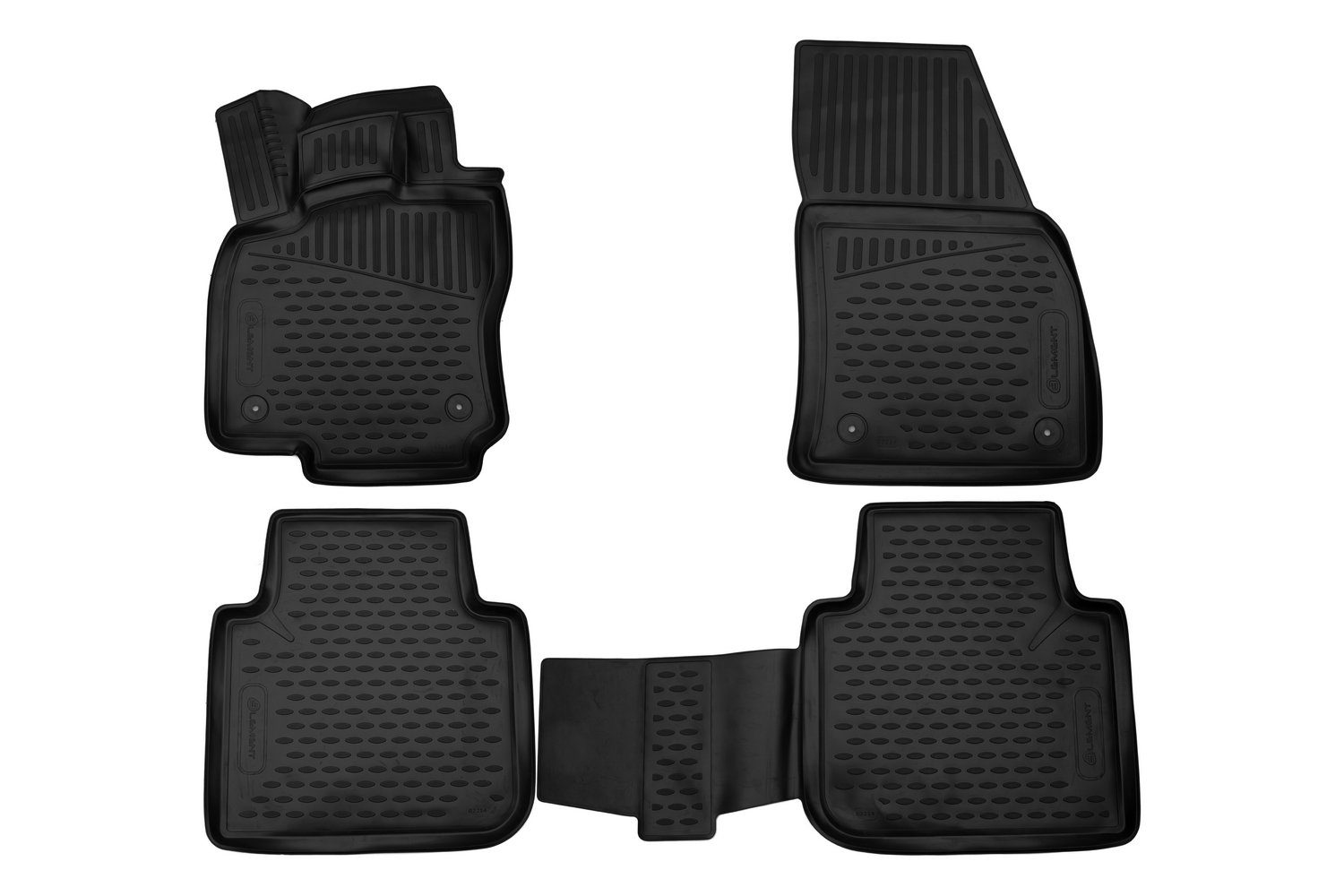 LEMENT Auto-Fußmatten für SEAT Tarraco, 2019->, SUV, Europa, 4 tlg., für  SEAT Tarraco PkW, Passform, Passgenaue
