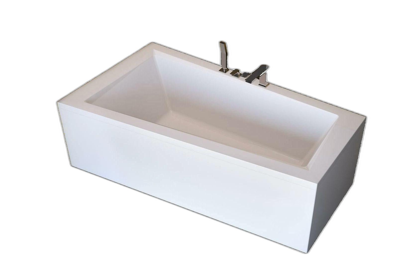 Xlmoebel Badewanne Eckbadewanne in modernem Design mit eleganter Oberfläche, (1-tlg), Hergestellt in Europa