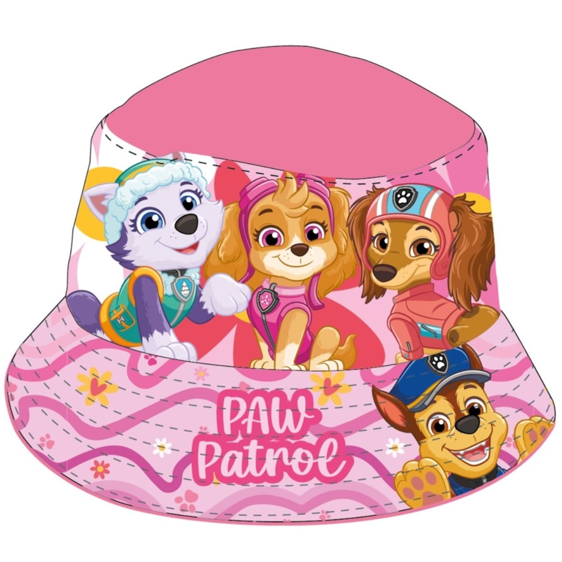 PAW PATROL Fischerhut Sonnenhut für Kinder UV-Schutz Fischerhut & Strandhut