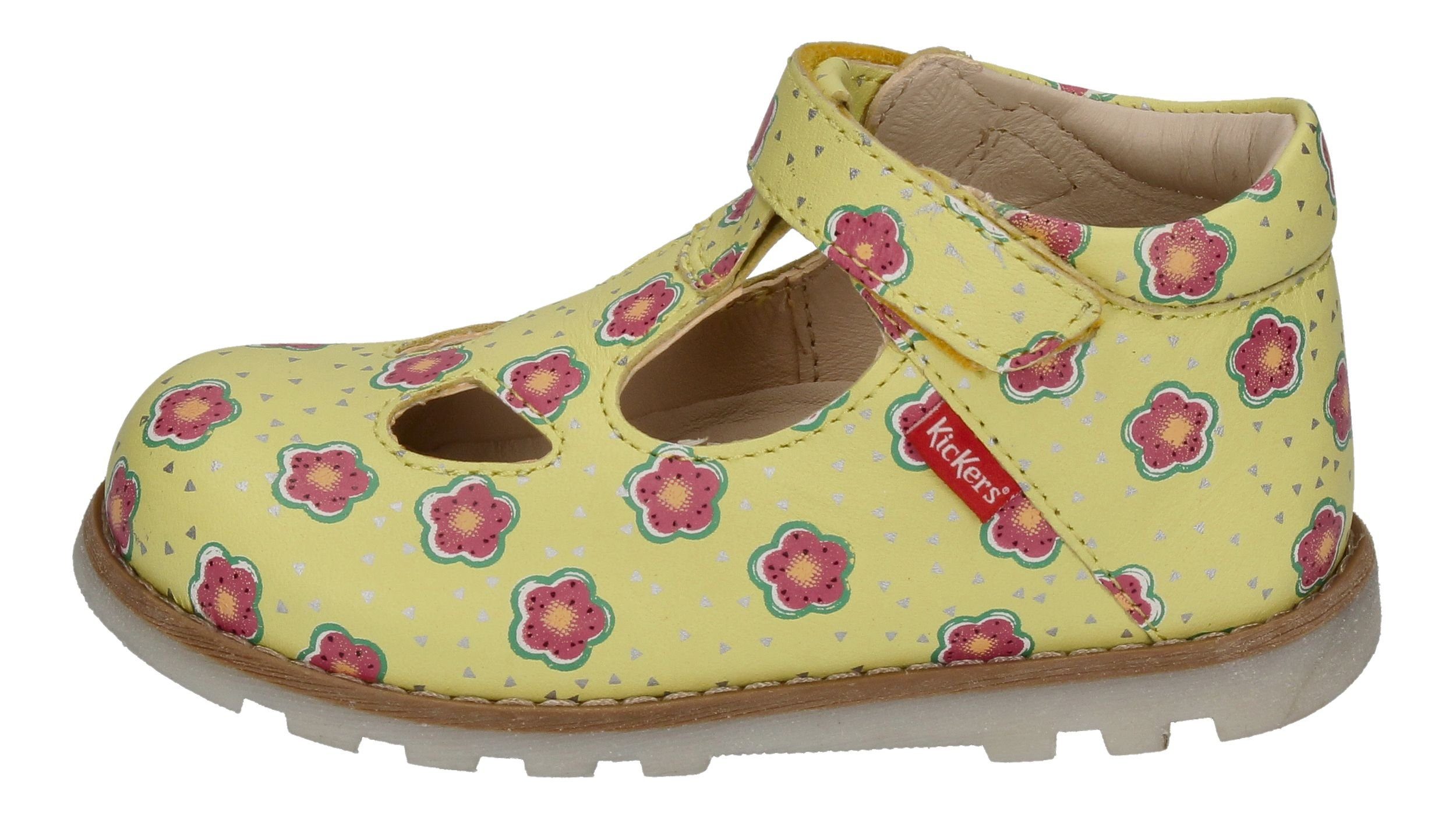 NONOCCHI Flower Kickers 894950-10-72 Lauflernschuh Jaune