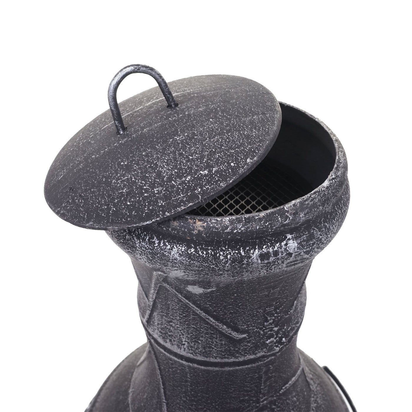 MCW Feuerstelle MCW-F71, Inkl. Regenschutzdeckel und Holzkohlerost Schutzgi günstig online kaufen