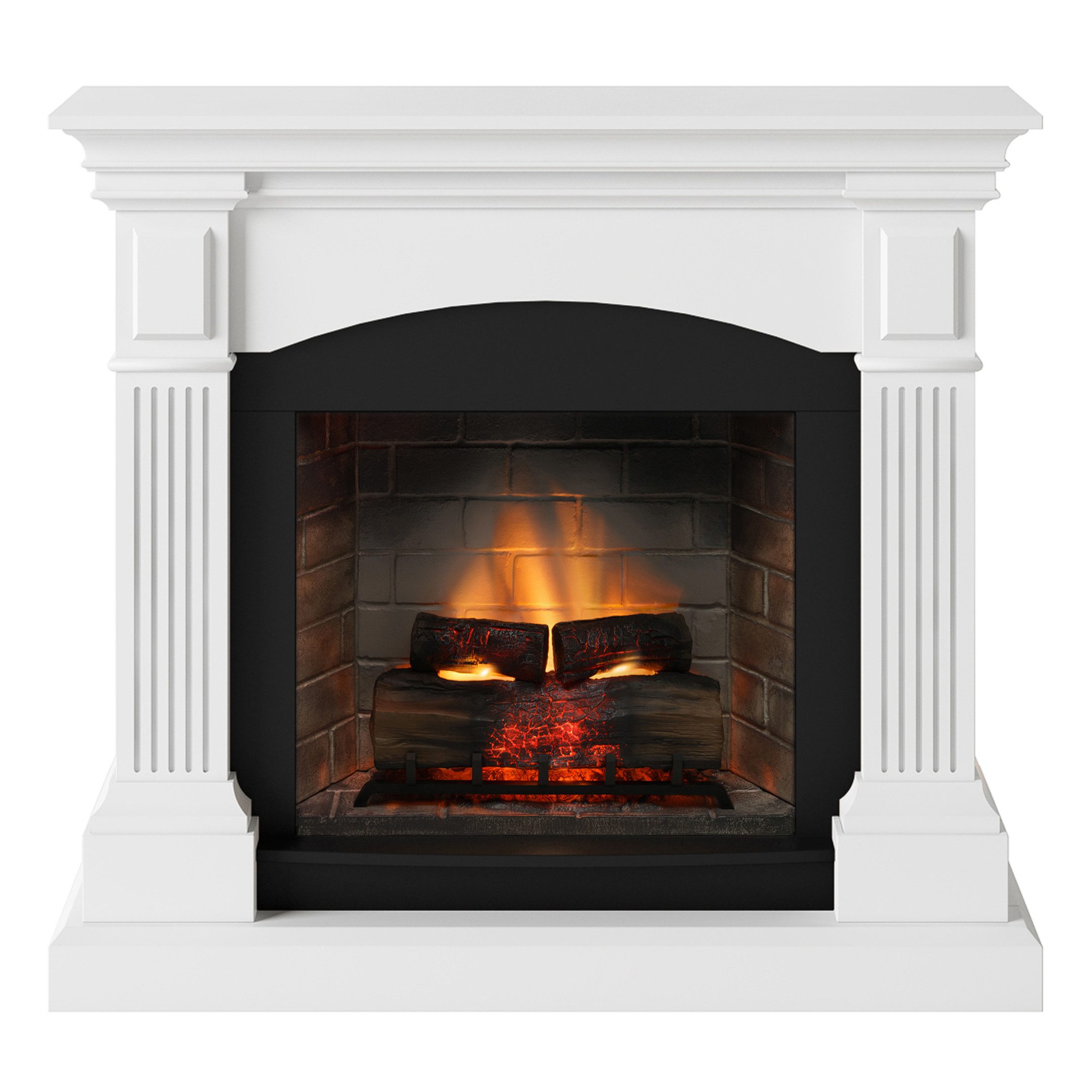 TAGU Elektrokamin TAGU Magna Elektrokamin mit PowerFlame 2 Pure White