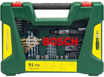 Bosch Home & Garden Bohrer- und Bit-Set »V-Line Box«, (Set, 91-tlg)