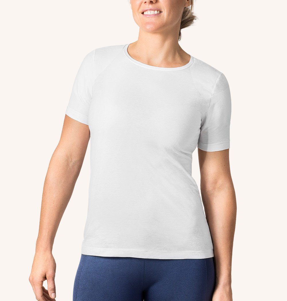 Swedish Posture Trainingsshirt T-SHIRT POSTURE Körperhaltung Posture ALIGNMENT Haltungskorrektur - eine aufrechte für WOMAN Technology, Unifarben, Alignment