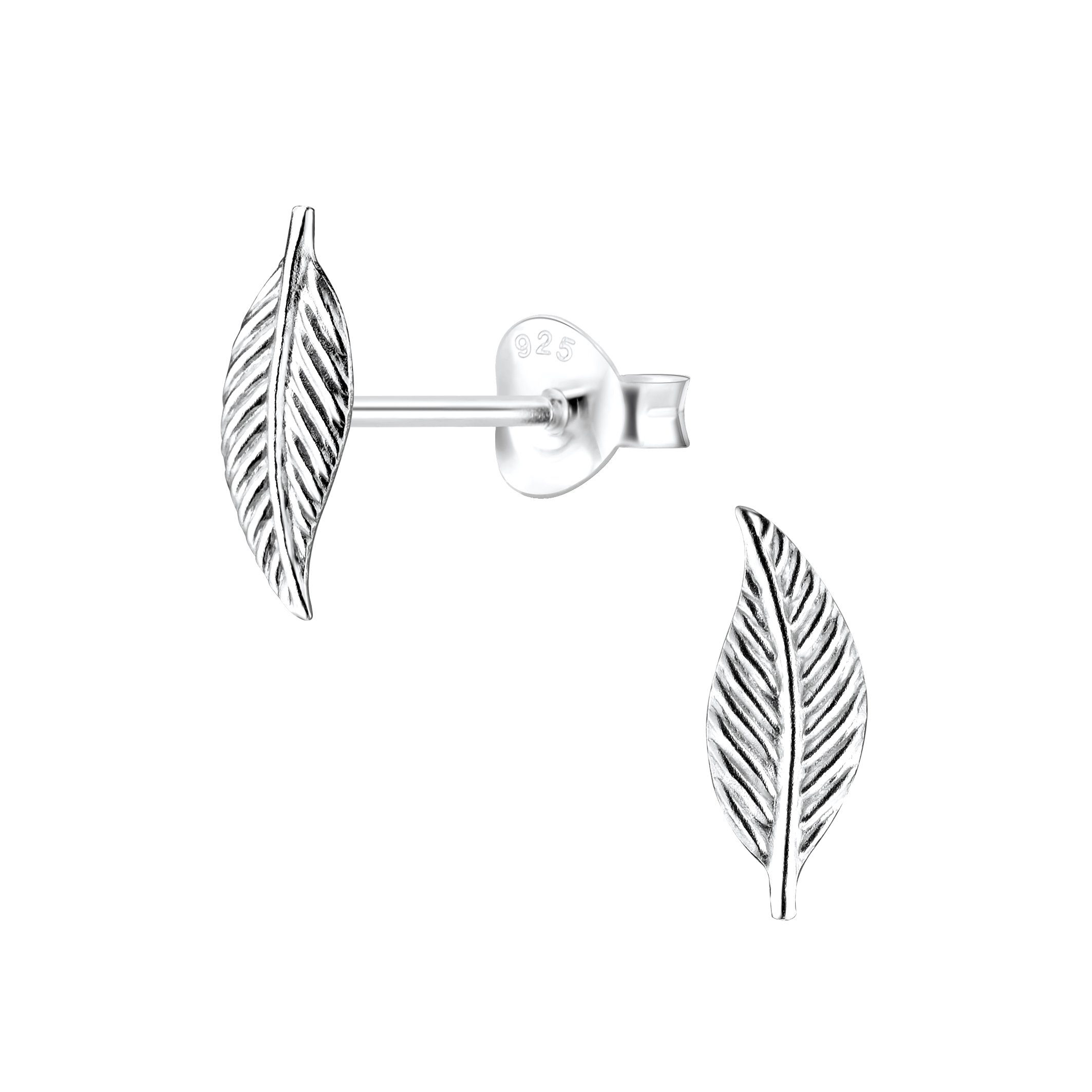 ALEXANDER YORK Paar Ohrstecker LEAF gebogen, 2-tlg., 925 Sterling Silber günstig online kaufen
