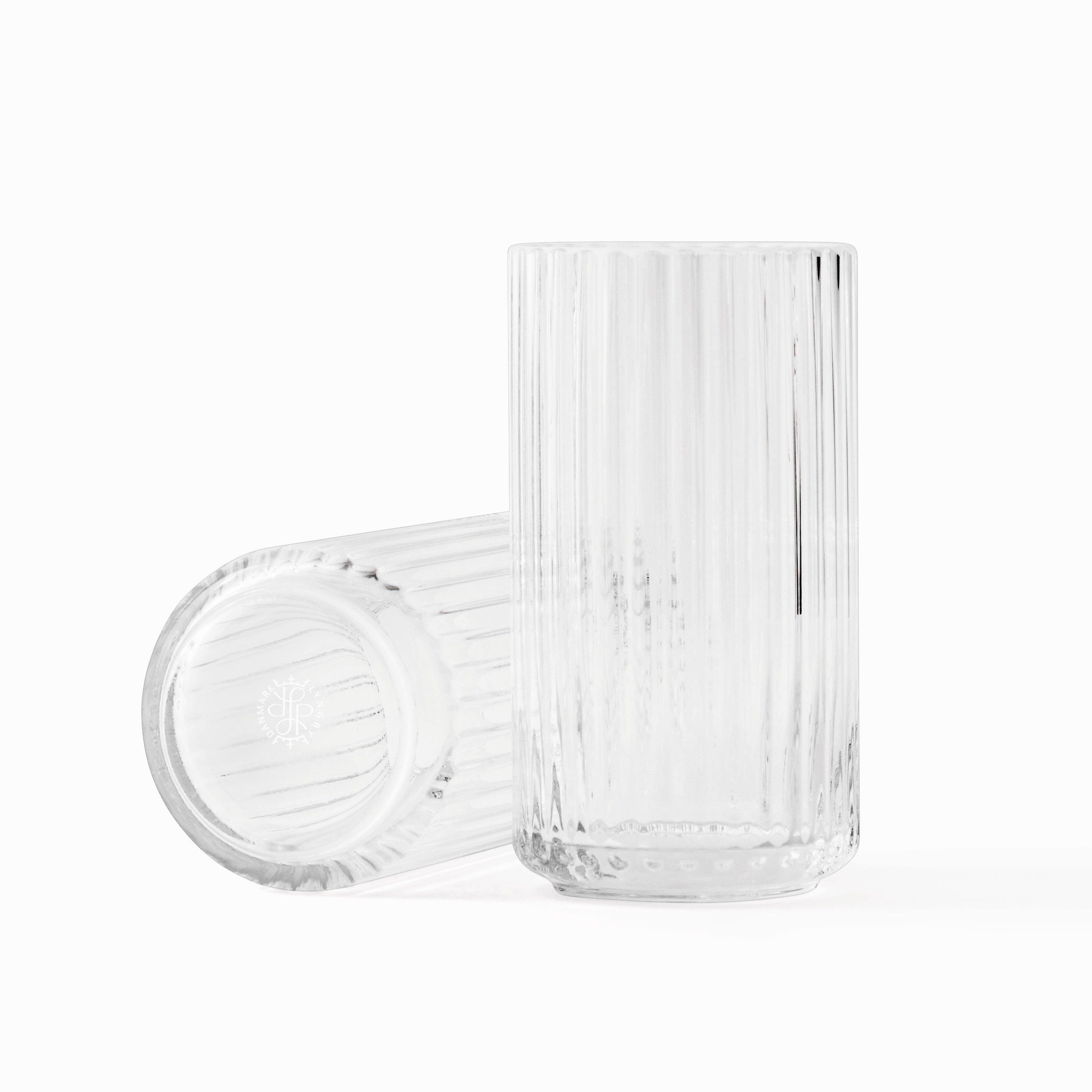 Lyngby Porcelæn Dekovase Glas Klar 15 cm