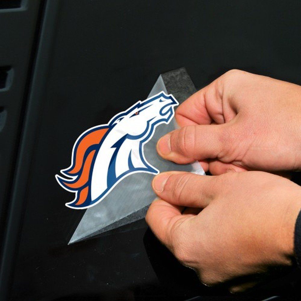 Broncos Aufkleber WinCraft NFL 10x10cm Wanddekoobjekt Denver