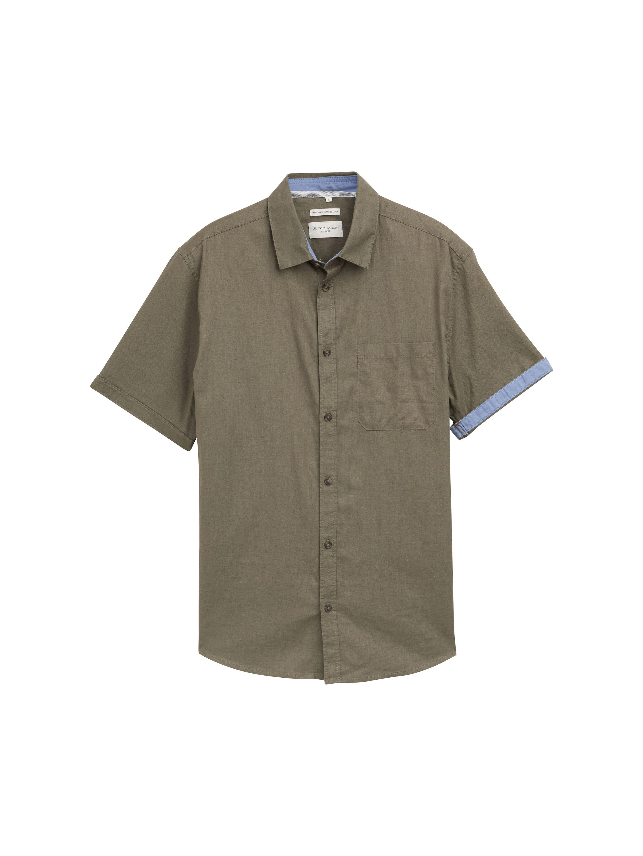 TOM TAILOR Kurzarmhemd Regular Fit Kurzarmhemd günstig online kaufen