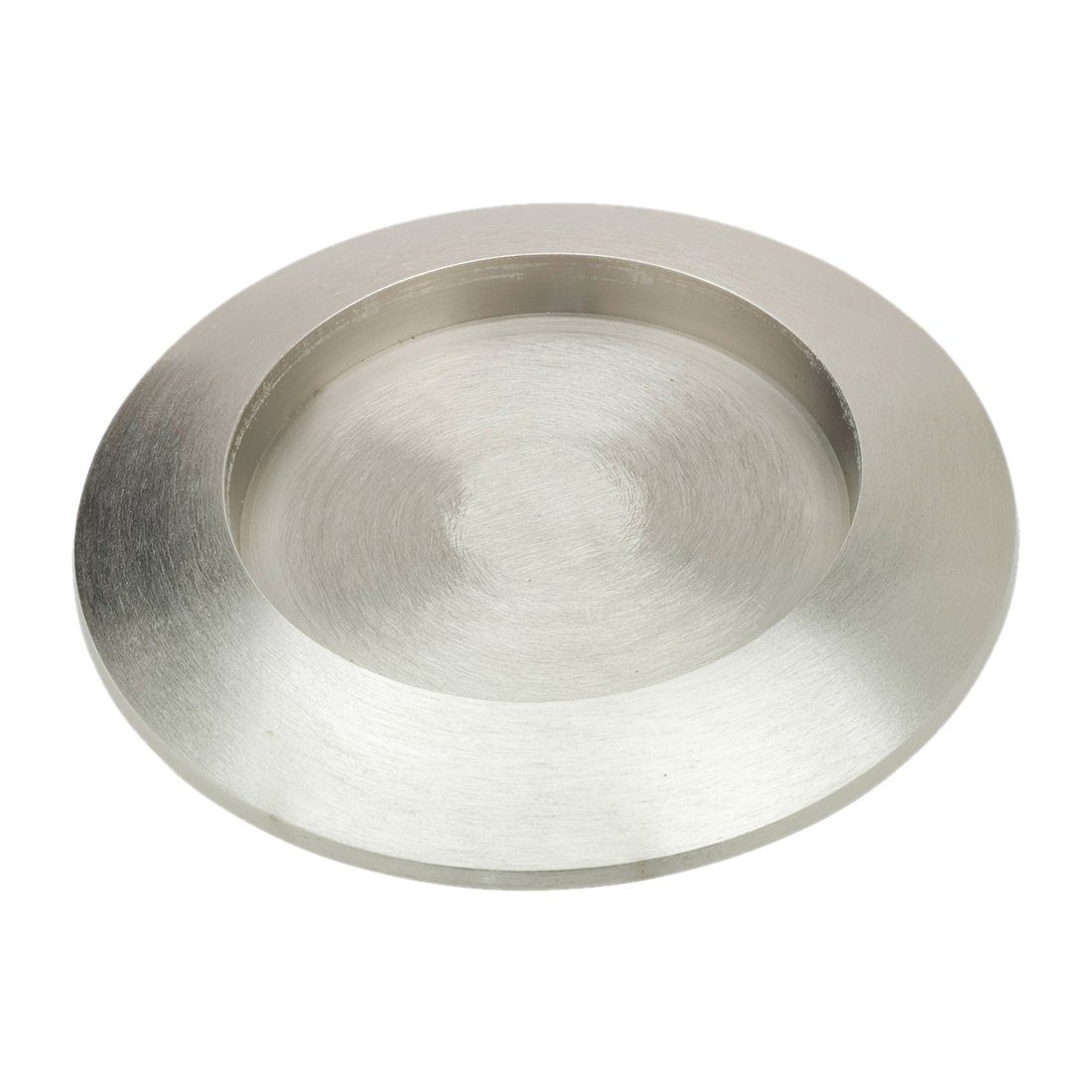 NKlaus Kerzenhalter Kerzentelle Ø14cm Messing Vernickelt günstig online kaufen