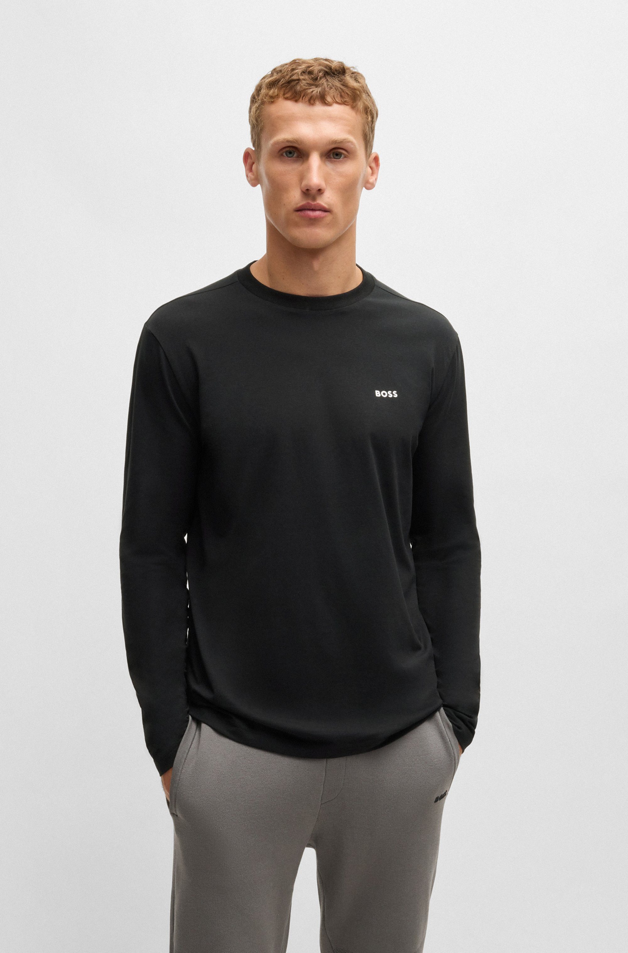 BOSS GREEN Langarmshirt Tee Long mit günstig online kaufen
