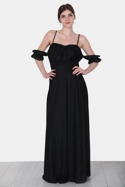 Modabout Abendkleid Langes Maxikleid Sommerkleid Schulterfrei für Damen - NELB0588D5146SYH (1-tlg)