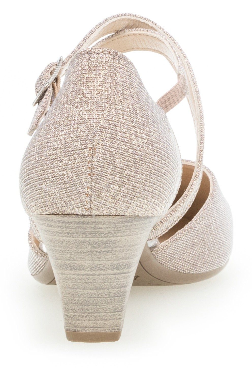 Gabor Spangenpumps in glitzernder Optik günstig online kaufen