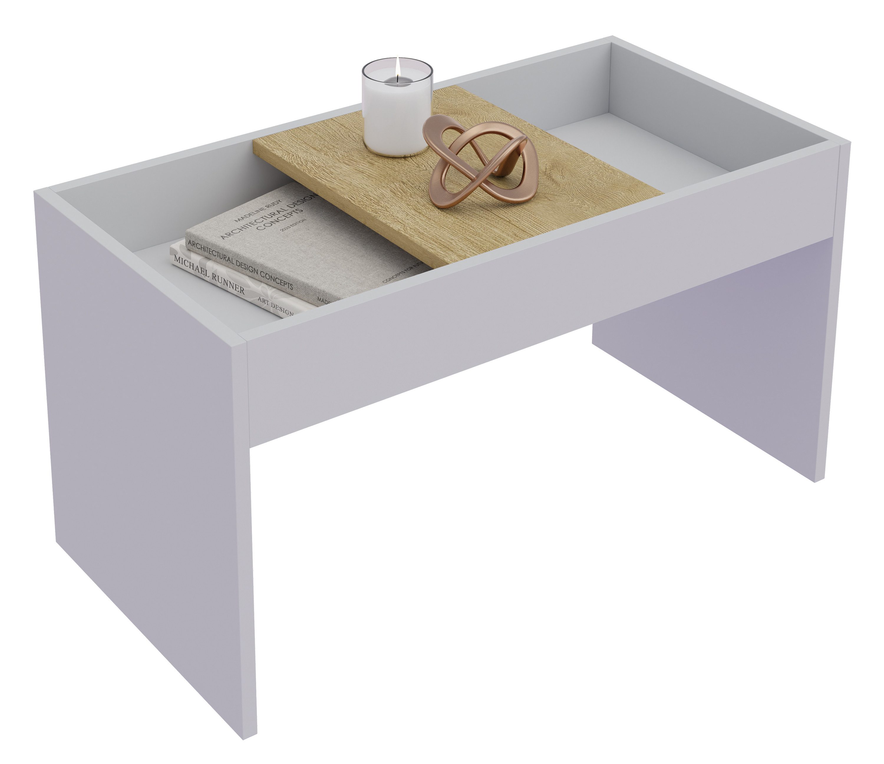 VCM Couchtisch Holz Beistelltisch Couchtisch Sofatisch Mantila