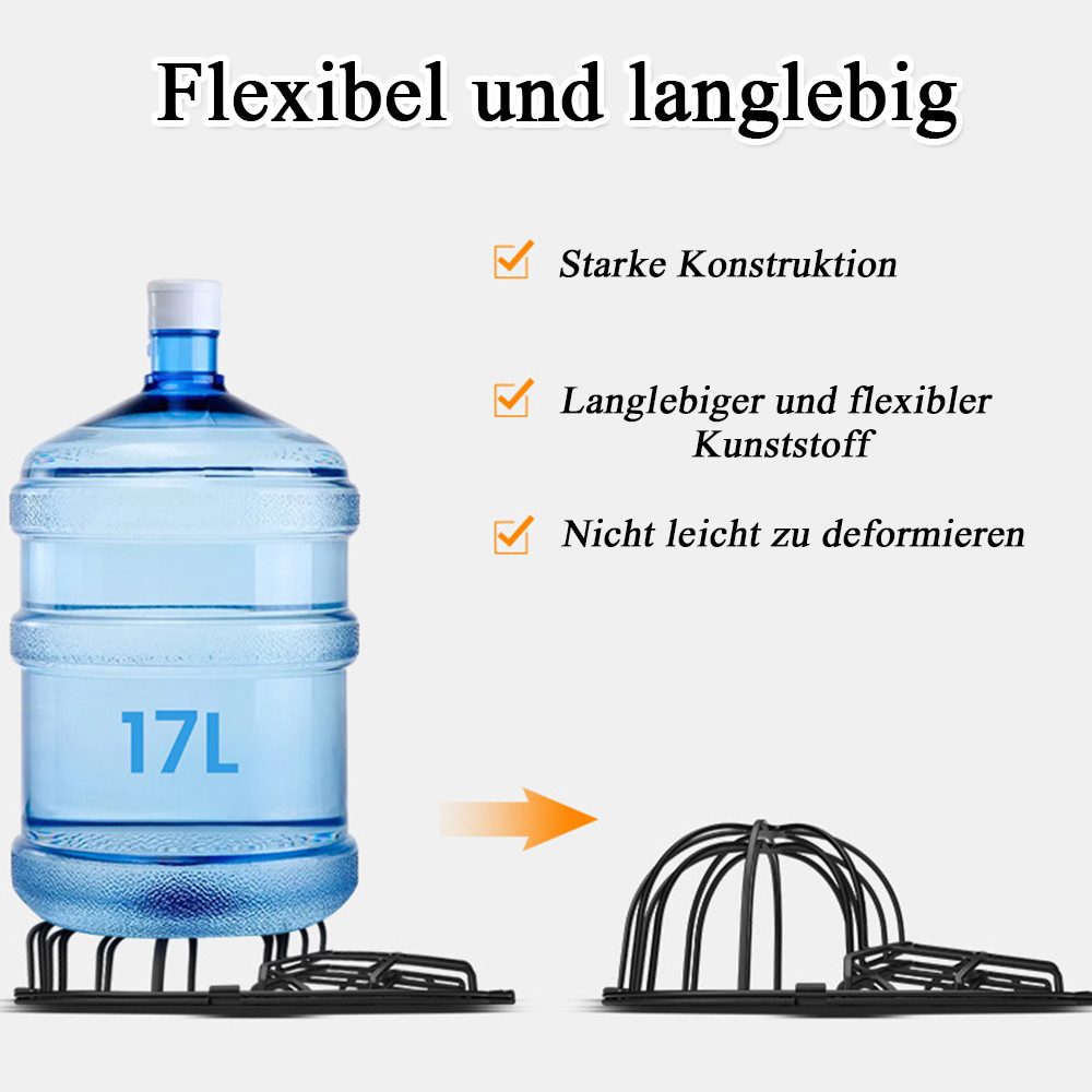 AFKSMILE Hutablage 2 Stück Cap Waschmaschinen Form, Cap Washer für Baseballkappen, Basecap-Waschgestell – Kappenreiniger & Waschhilfe für Baseballcaps – Bild 4 von 5