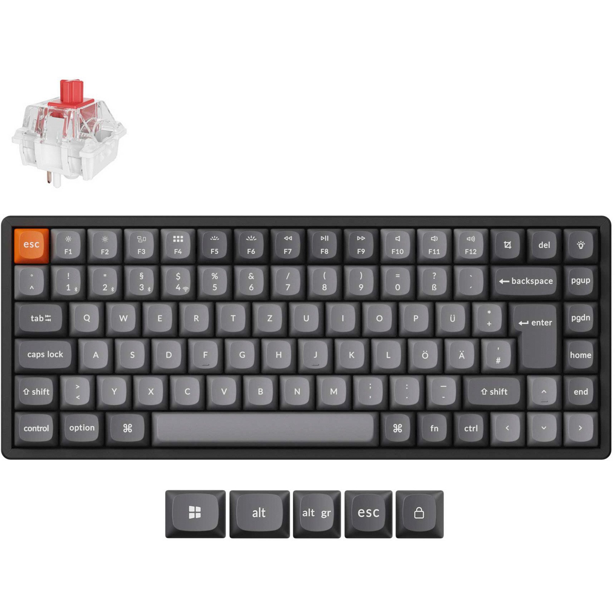 Keychron K2 Max, Gaming-Tastatur, Tastatur