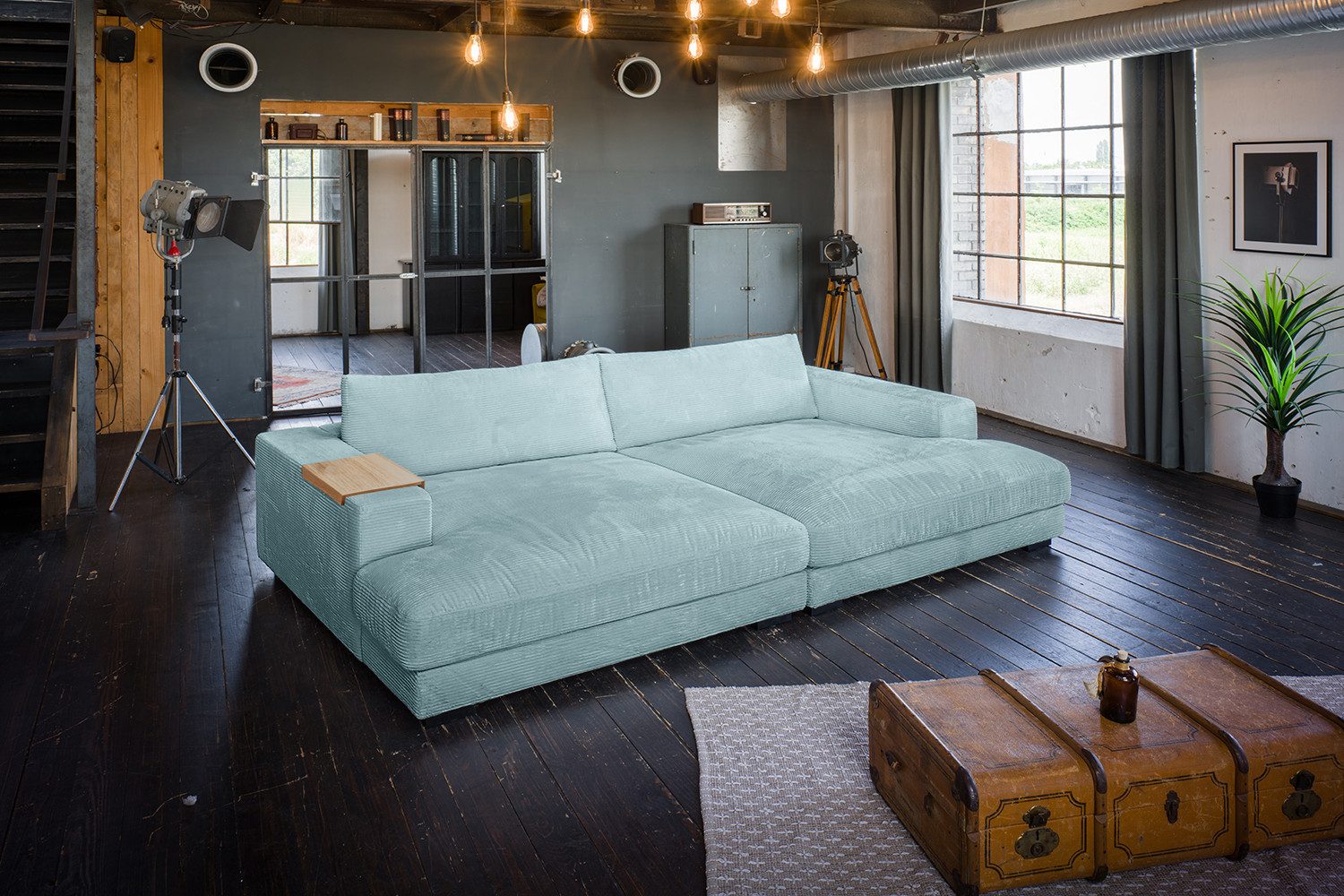 KAWOLA Big-Sofa MADELINE Riesen Cordsofa - günstig online kaufen