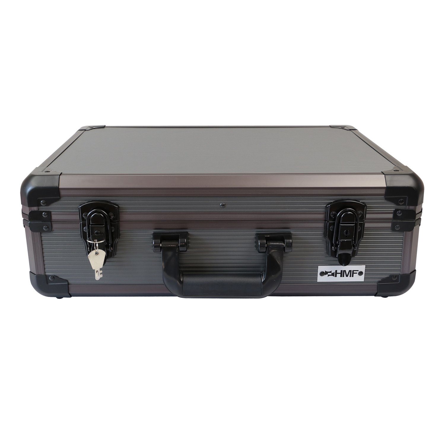 HMF Werkzeugkoffer Utensilien Koffer mit anderen cm 46x15x33 Werkzeug Transportkoffer für und Facheinteilung, verstellbarer Handwerksbedarf