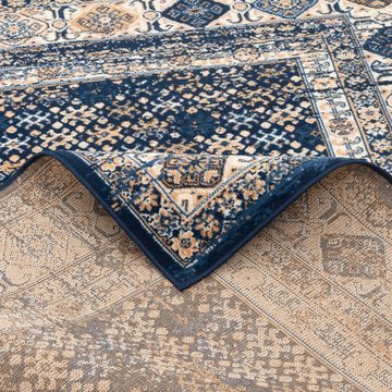 Orientteppich Designer Teppich Pop-Vintage Orient Bordüre, Pergamon, Rechteckig, Höhe: 6 mm