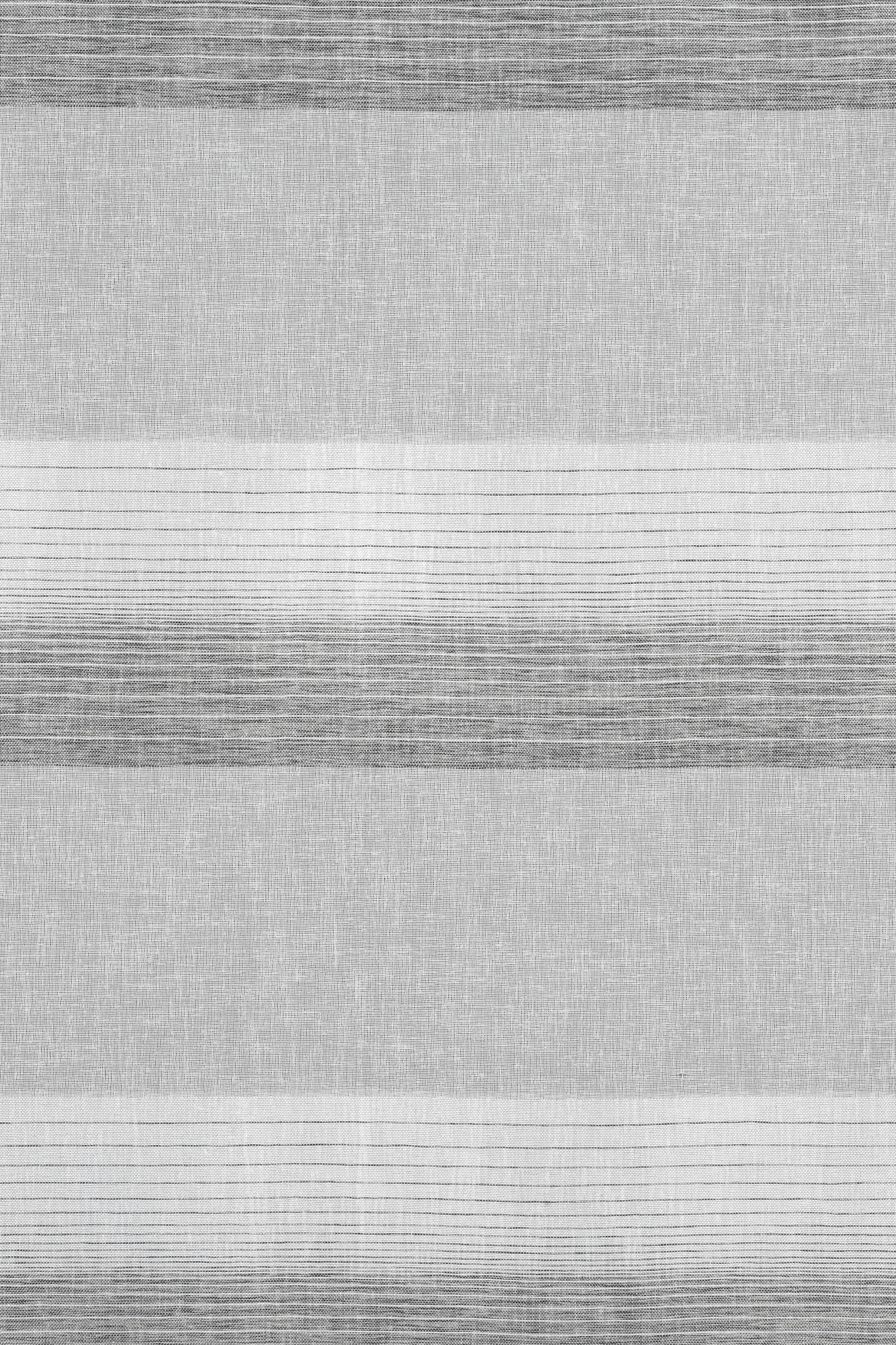 Gardine Schal grau (1 Schlaufen mit blickdicht, verdeckte St), Gardinenband Etamine Stoff GARDINIA, Etamine